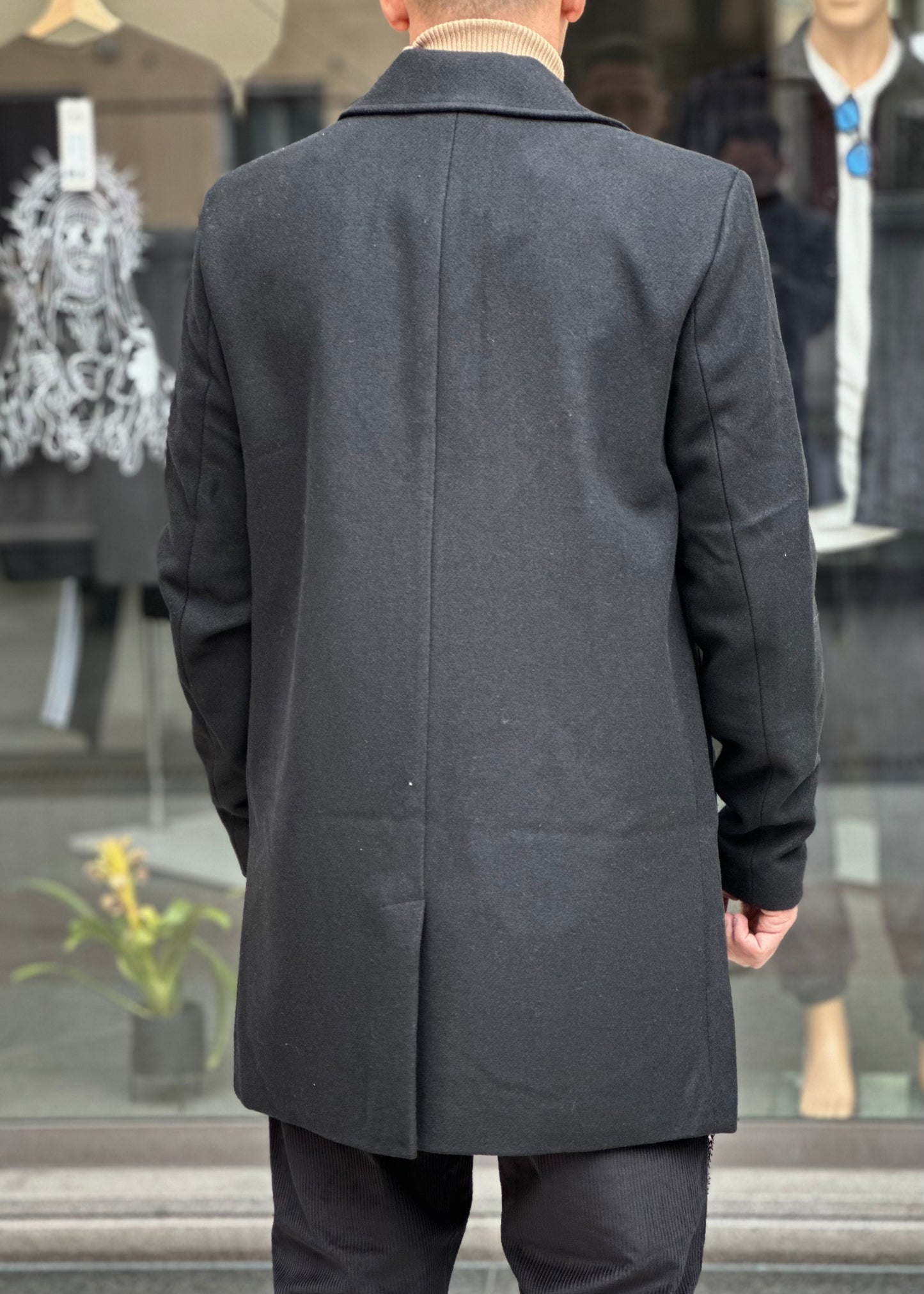 Cappotto Black mod. Onsterry Wool