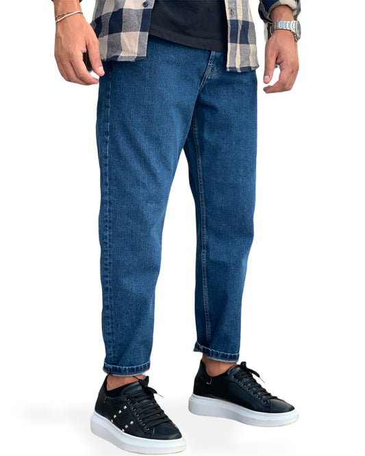 Jeans Blue Denim mod. Wov Basic - Taglia 36 (54)
