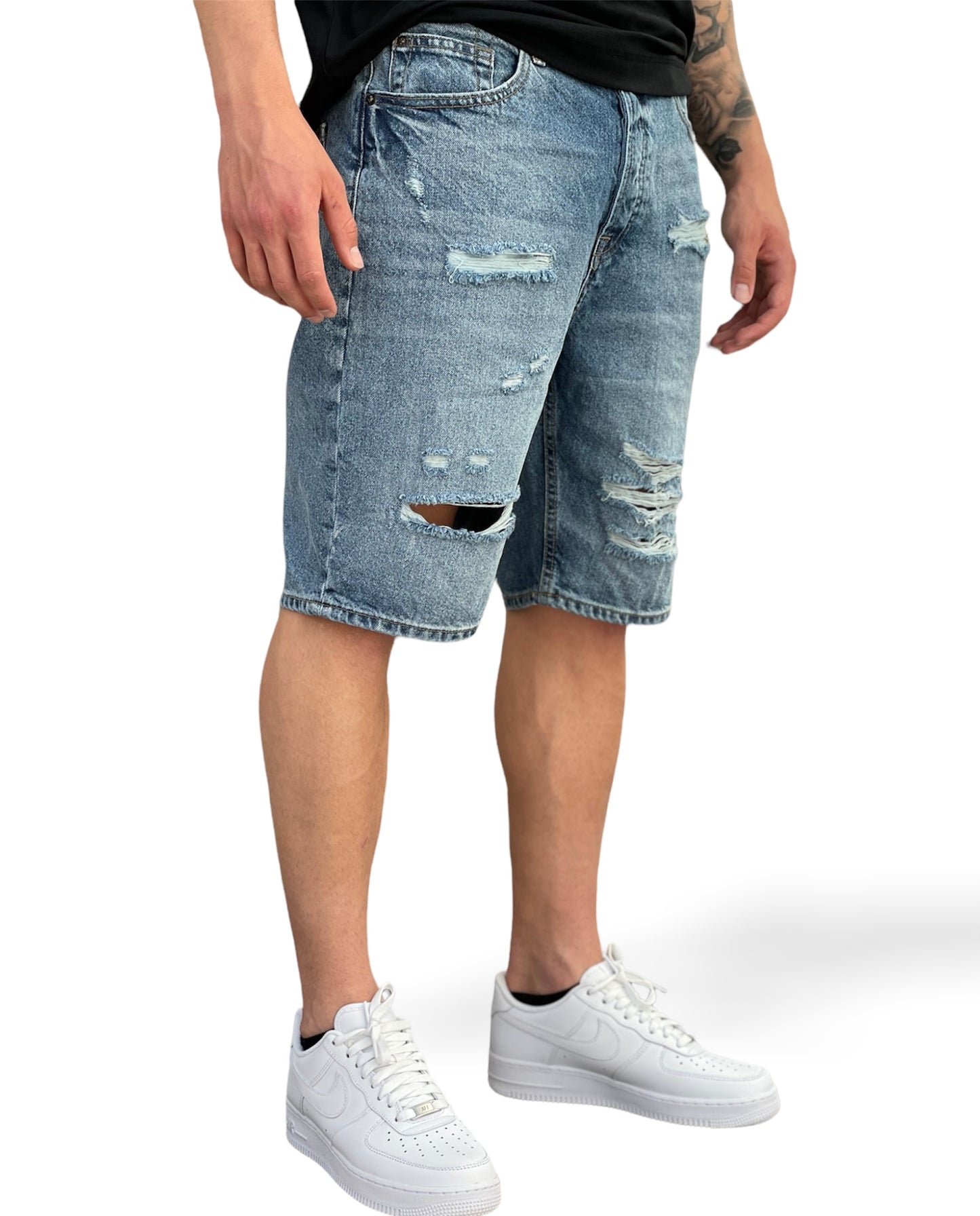 Bermuda Jeans mod. Blue Damage - Taglia XL